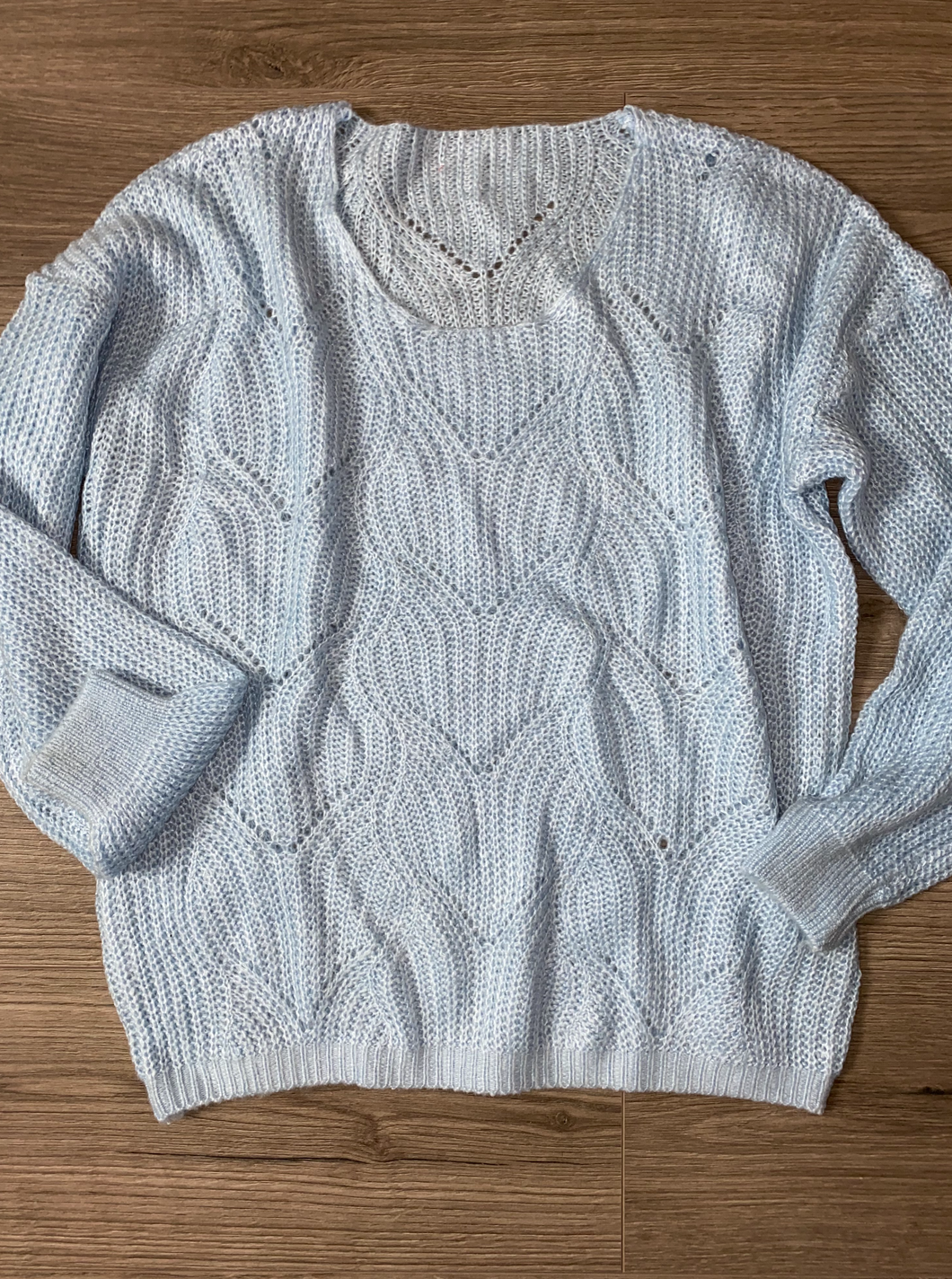 Light Blue Sweet & Cozy Sweater