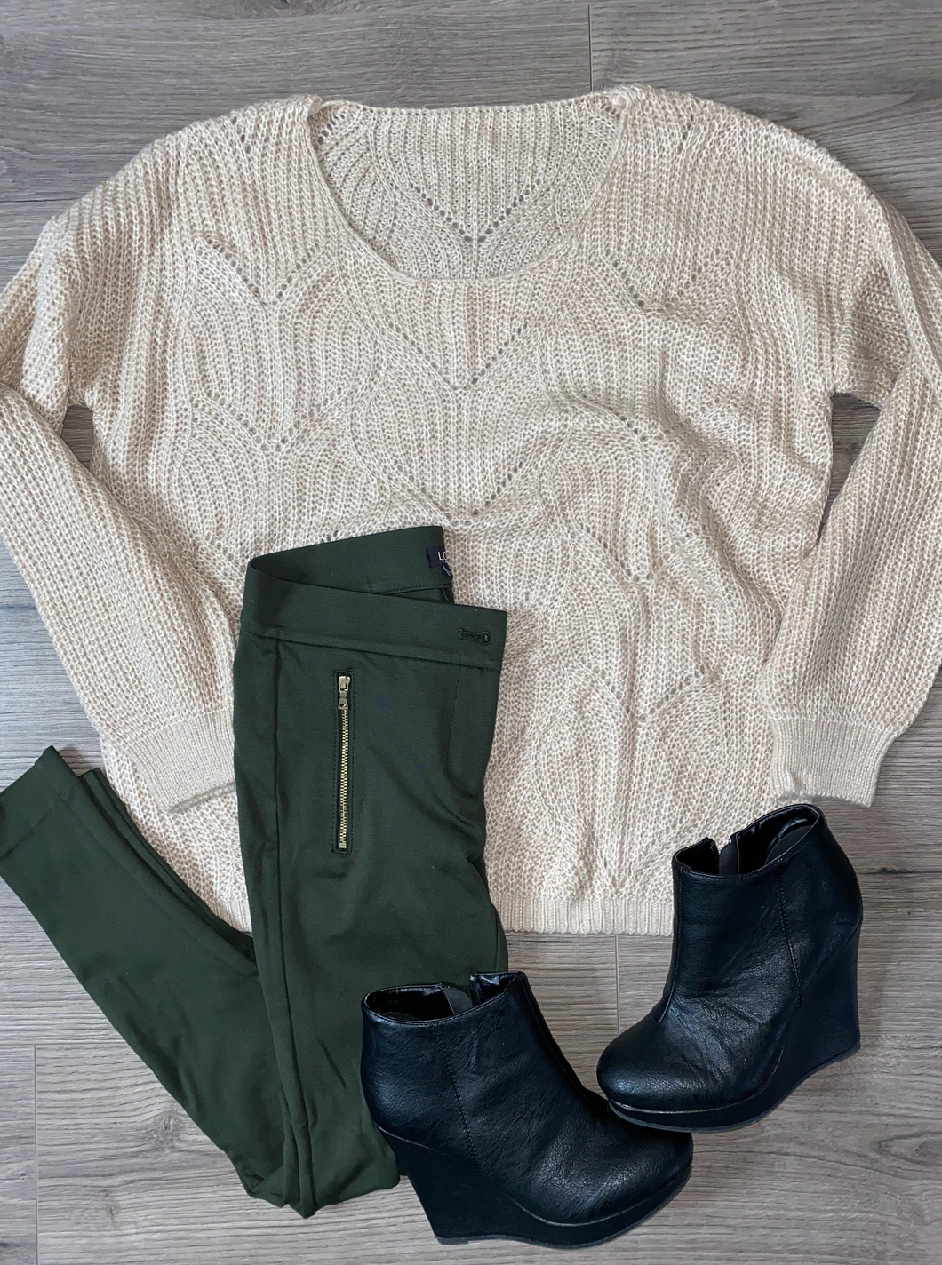 Tan Sweet & Cozy Sweater