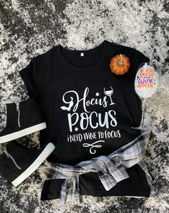 Hocus Pocus Wine Tee