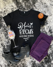 Load image into Gallery viewer, Hocus Pocus Wine Tee
